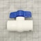 Thrifco Plumbing 3/4 Inch Slip PVC Ball Valve, Blue Handle, Economy 6415411 - alternate 6
